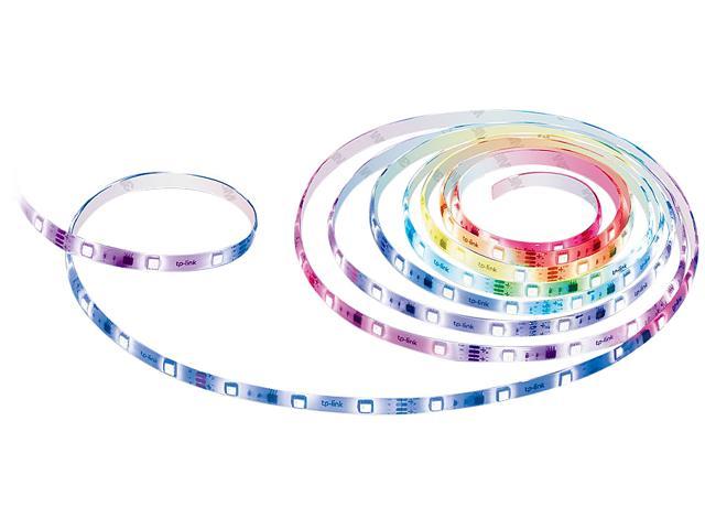 Personligt Parametre lyse TP-Link Tapo RGBWIC Smart LED Light Strip 16.4Ft, 1000 Lumens, 16M Dimmable  Colors, 50 Color Zones, Works w/ Apple HomeKit/Alexa/Google Home,  Sync-to-Sound, IP44 PU Coating, Trimmable (Tapo L930-5) - Newegg.com