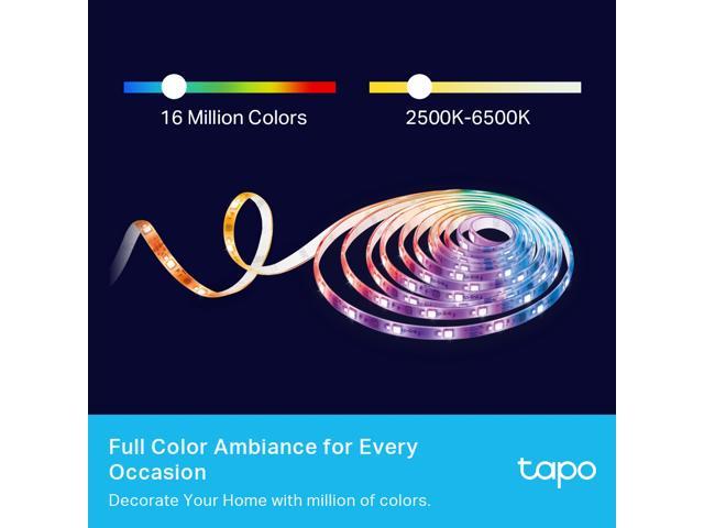 Tp Link Tapo L Smart Wi Fi Light Strip Multicolor Newegg Ca