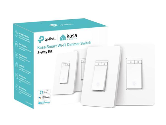 Kasa Smart Plug HS103P2, Smart Home Wi-Fi Outlet Works with Alexa, Echo,  Google Home & IFTTT, No Hub Required, Remote Control,15 Amp,UL Certified,  2-Pack White 