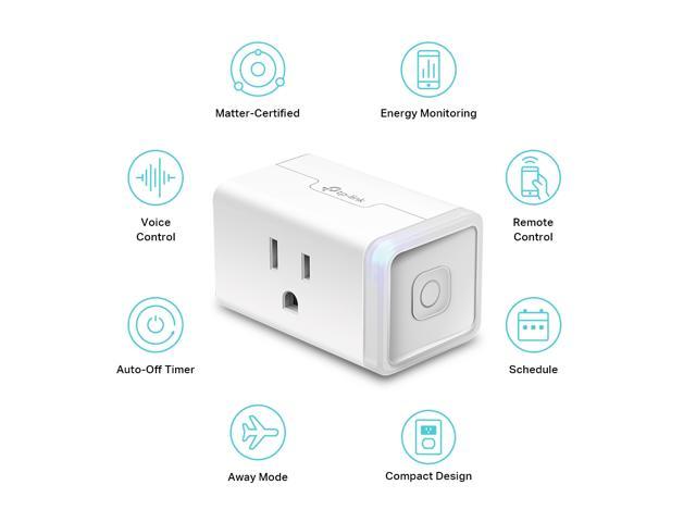 Best Buy: TP-Link Kasa Smart Wi-Fi Plug Mini with Homekit White KP125
