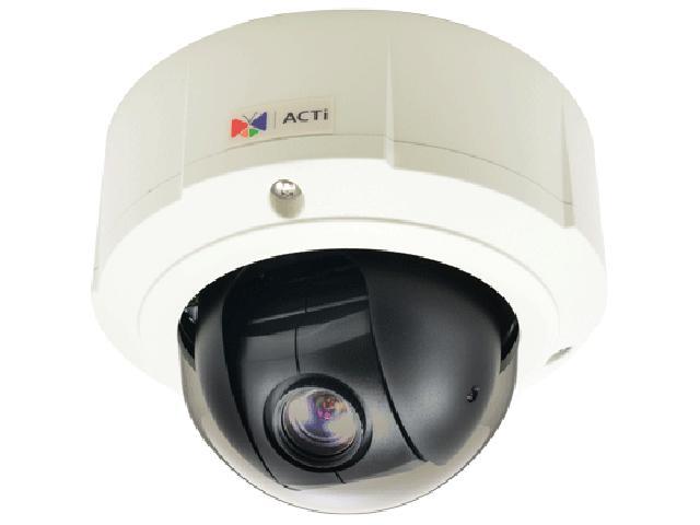 ACTi B97 RJ45 3MP Outdoor Mini PTZ Camera with D/N,Superior WDR, 10x Zoom Lens