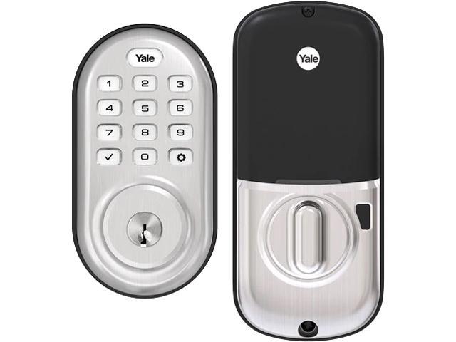 Yale R-YRD216-NR-619 Assure Lock - Keypad Door Lock in Satin Nickel ...