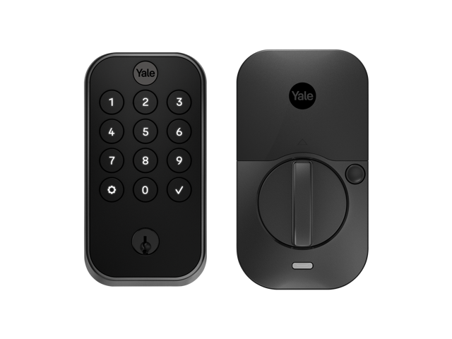Yale Assure Lock 2 Keypad with Wi-Fi in Black Suede