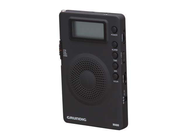 eton Super Compact AM/FM Shortwave Portable Radio Grundig MINI 400 - Black