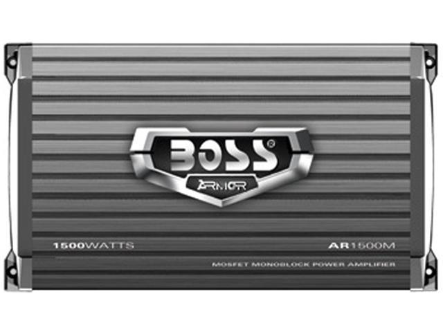 Boss ARMOR AR1500M Car Amplifier - 1500 W PMPO - 1 Channel - Class AB