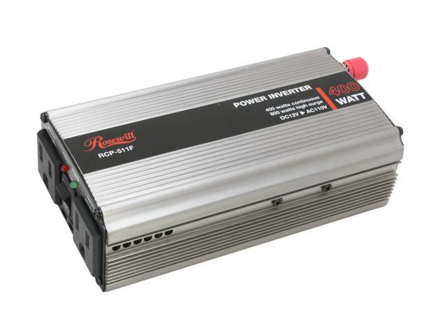 Rosewill RCP-511F 400W DC To AC Power Inverter