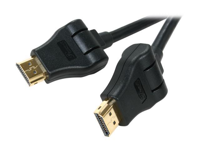 Rosewill Pellucid Hd Series High Speed Swivel Hdmi Cable With Ethernet 6 Feet 5919