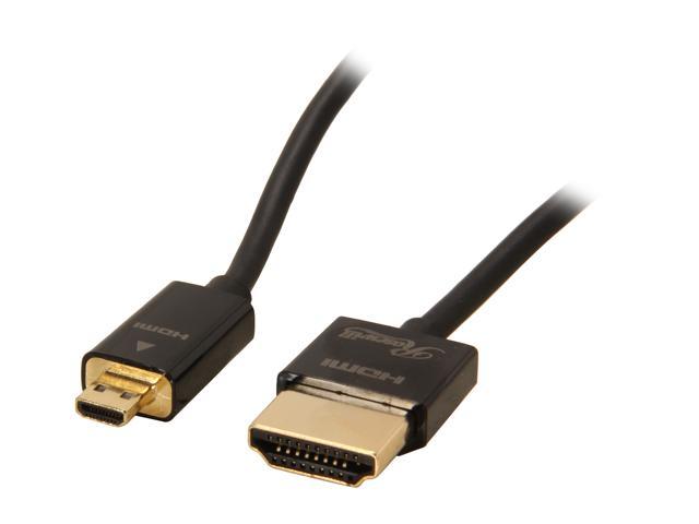 Rosewill RCHM-12001 - 6-Foot Ultraslim-to-Micro HDMI Cable (A to D Type)