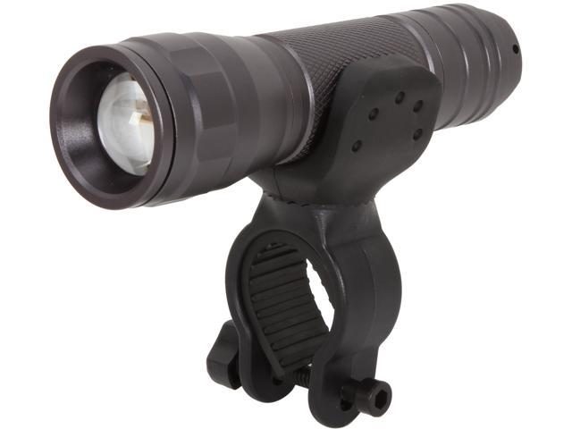 Rosewill RLFL-13003 - Cree XPE-R2 LED Search Flashlight Set with Bicycle Bracket - Zoom, 300 Lumens