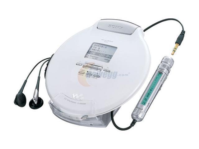 Sony Mp3 Atrac Cd Walkman Portable Compact Disc Player D Ne920