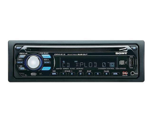 SONY CD Receiver/MP3/WMA/AAC Player/UniLink Control - Newegg.com