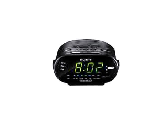 SONY Automatic Time Set Clock Radio with Dual Alarm ICF-C318BLACK