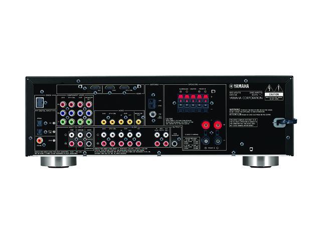 Discontinued by Manufacturer Yamaha HTR 6130BL 500 Watt 5.1 Channel Home Theater Receiver 