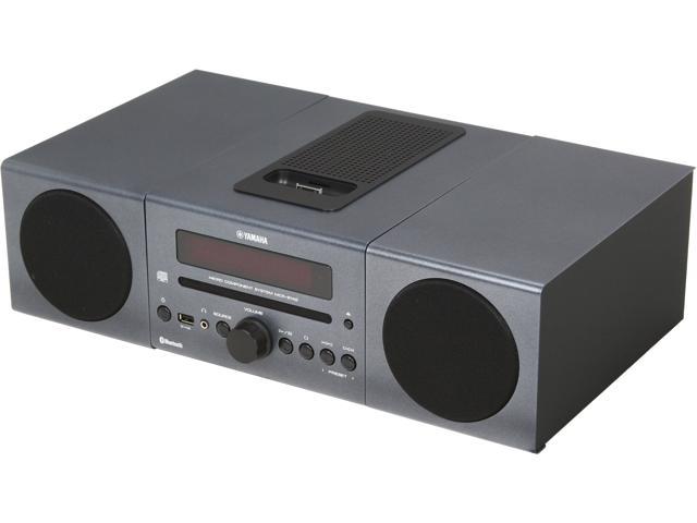 YAMAHA Desktop Audio Bluetooth System, Dark Gray MCR-B142DG