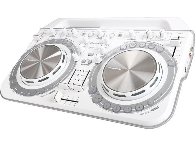 Pioneer DDJ-WeGO2 Digital DJ Controller (White) Turntables