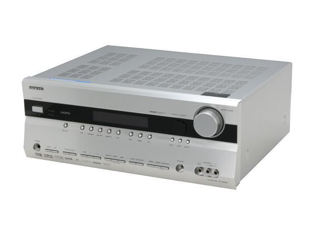 ONKYO TX-SR606 7.1-Channel Silver Home Theater Receiver