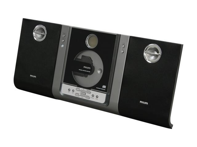 PHILIPS CD/Radio 1-Disc Changer Shelf System MC235