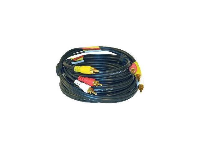 RCA Model VH84 6 feet Stereo Audio/Video Cable with Molded Connectors Male to Male