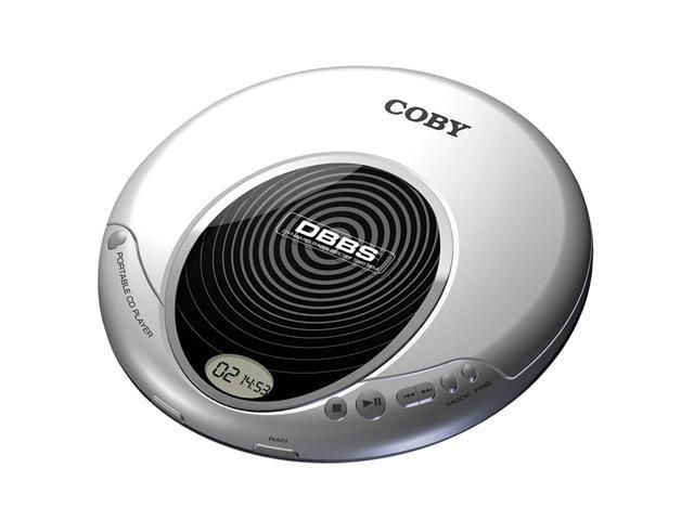 COBY Slim Personal CD Player CXCD114SVR