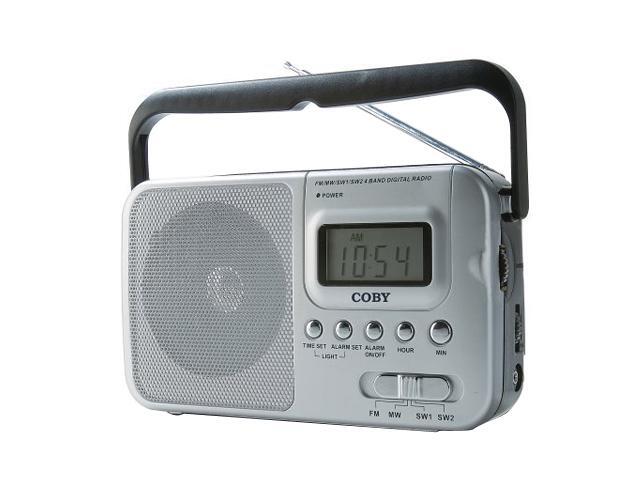 COBY CX39 World Band AM/FM/Shortwave Radio with Digital Display ...