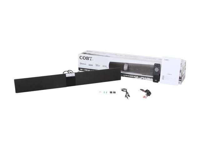 Refurbished: Coby CSMP90 2.1 CH Slim Soundbar with Built-in Subwoofer