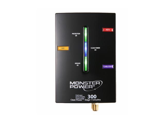 Monster - FlatScreen PowerCenter w/ Clean Power Stage 1 (HTS 300)