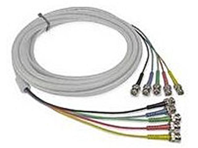 MUSTANG CA-BNC5M12BNC5M 12 ft. BNC-5 Male to Male Cable Male to Male