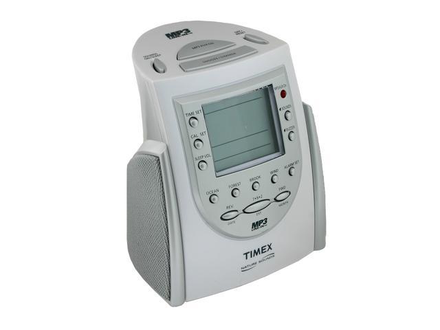Timex T158W MP3 Line -In Alarm Clock