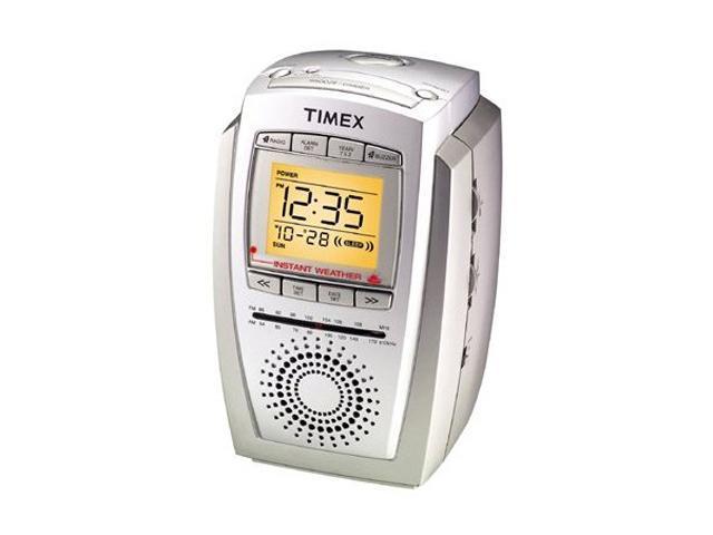 Timex T248T NOAA Instant Weather Dual Alarm Clock Radio