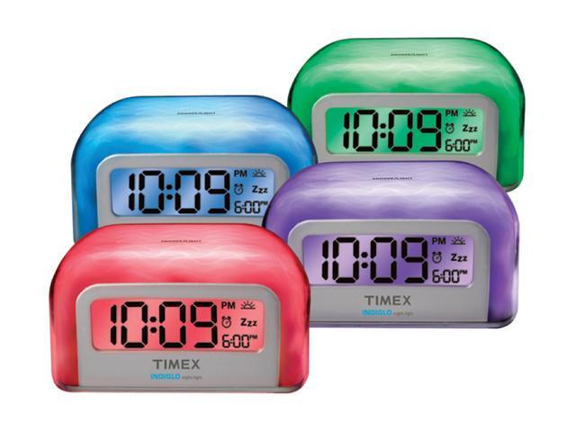TIMEX Color Changing Alarm Clock T105WX - Newegg.com