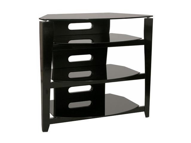 Tech Craft Bce32 Up To 32 Black Sleek Tall Boy Tv Stand 32 Inch Wide Newegg Com