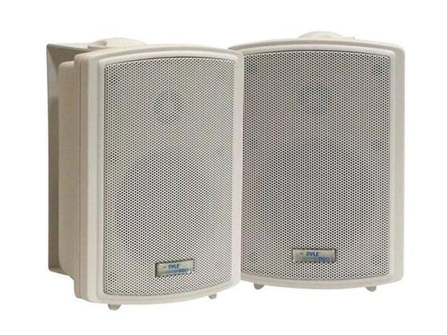 PYLE PD-WR33 3.5" Indoor/Outdoor Waterproof Wall Mount Speakers Pair