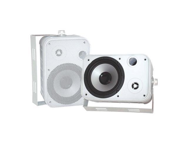 Pyle Pro PDWR50W 6.5" Indoor-Outdoor Waterproof Speakers (White/Pair)