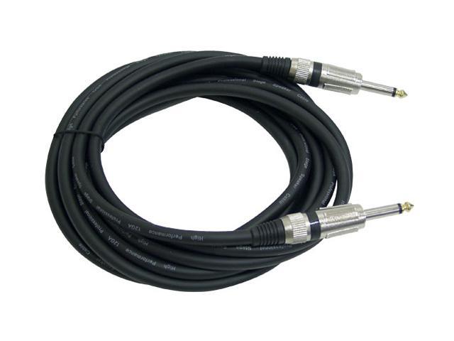 Pyle Model PPJJ15 15 ft. 12 Gauge Professional Speaker Cable 1/4" to 1/4" Male to Male