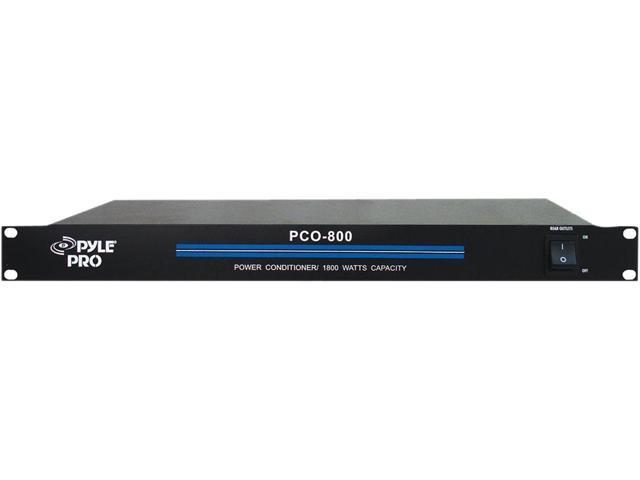 Pyle Pro PCO-800 19" Rack mount 1,800 Watt Power Conditioner w/ 8 outlets