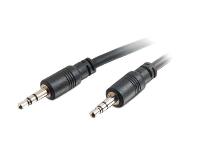 C2G 40109 50 ft. CMG-Rated 3.5mm Stereo Audio Cable With Low Profile ...