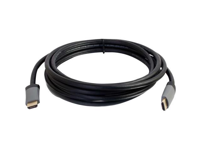C2G 42520 Select 4K UHD High Speed HDMI Cable (60Hz) with Ethernet M/M, In-Wall CL2-Rated, Black (3.3 Feet, 1 Meter)