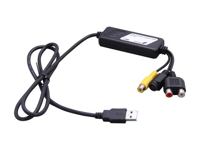 StarTech.com SVID2USB2 USB to S-Video and Composite Video Capture Cable with Audio