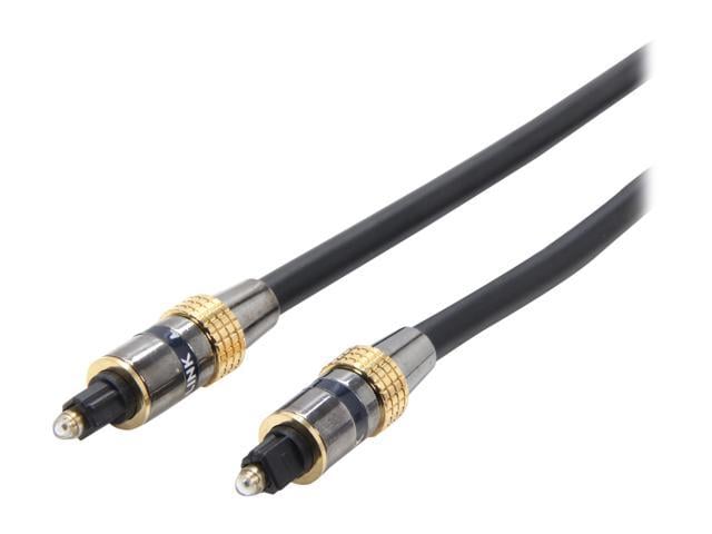 StarTech.com Model TOSLINK20 20 ft. Premium Toslink Digital Optical SPDIF Audio Cable Male to Male