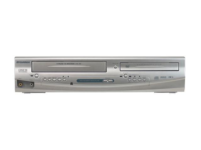 Sylvania Dvd Player Vcr Combo Dv2sl8 Newegg Com