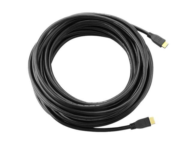 Insten 675791 50 ft. Black HDMI Male to HDMI Male High Speed HDMI Cable with Ethernet, M / M Cable