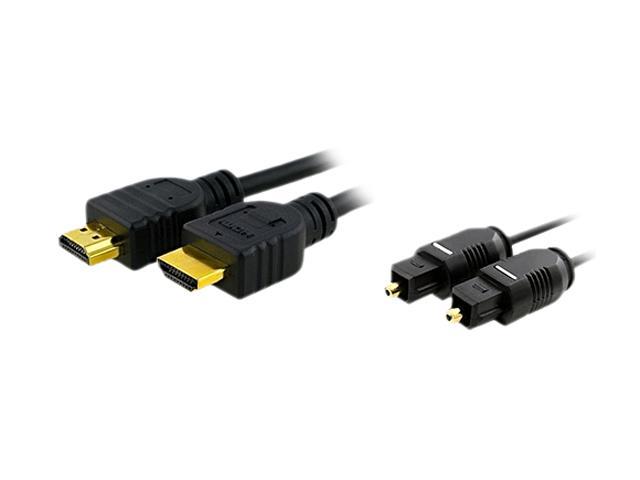1 Meter (3 feet) Gold-Platted HDMI Male To HDMI Male Digial Audio / Video Cable+HDMI Female to DVI Male(D) ADAPTER for HDTV Projector Monitor