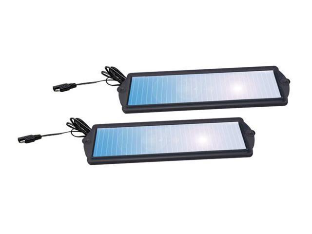 Sunforce 52013 1.8 Watt Solar Battery Maintainer Twin Pack