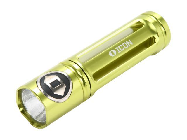 Icon Light RG104A Rogue 1 Green Alluminum Flashlight 50 Lumen