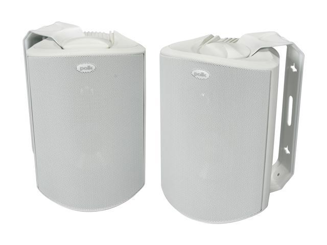 Polk Audio Atrium5 Compact Indoor/Outdoor Speaker White Pair