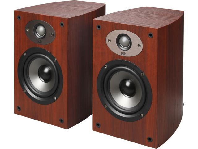 Polk Audio TSX110B CHERRY 2-way Speaker With 5 1/4-inch Driver Pair ...