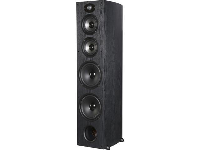 Polk Audio TSX550 T Black High Performance Towers with two 5.25 inch drivers and 2 8-inch Woofers