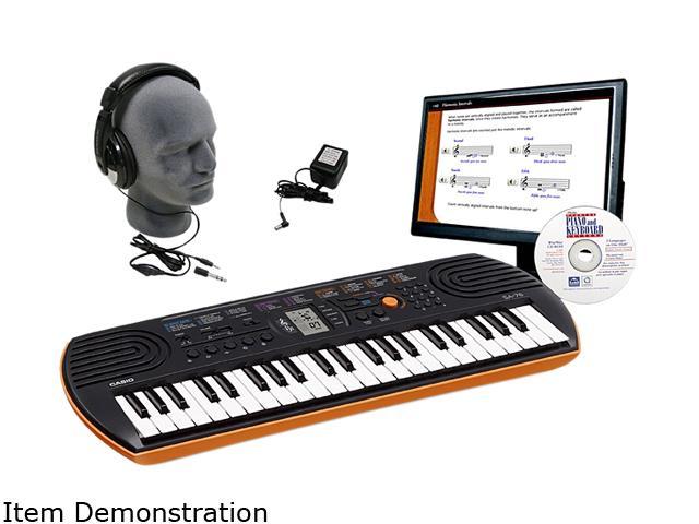 Casio SA-76 Mini Personal Keyboard Educational Package
