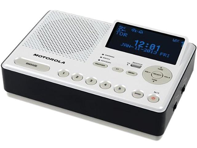 Motorola AM/FM Weather Radio - MWR839 - Newegg.com