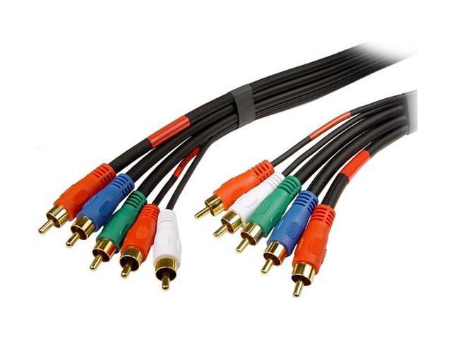 CABLES UNLIMITED AUD-1380-12 12 feet Component RCA Video and Audio Cable Male to Male